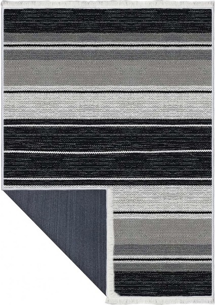 Makinede Yıkanabilen Leke Tutmaz Kolay Temizlenir Dokuma Taban Kumaş Üzerine Dijital Baskı Saçaklı Halı 100 x 140 cm