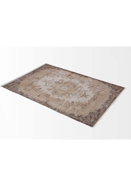 HV-SK-929 Vintage Saçaklı Dijital Baskı Soft Kilim