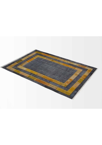 Hv-Sk-K4 Patchwork Saçaklı Dijital Baskı Soft Kilim