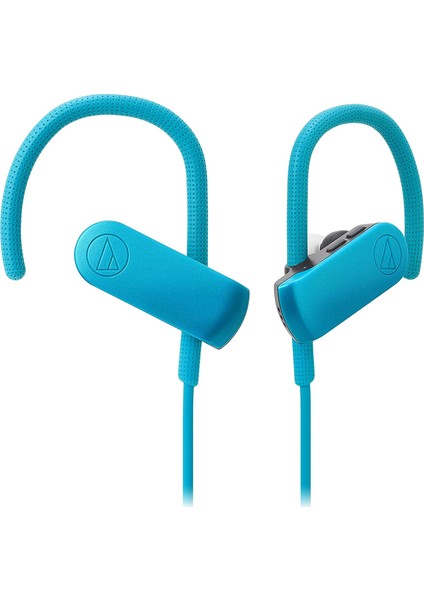 Audio Technica SPORT50BT Bluetooth Suya Dayanıklı Spor Kulaklık-Mavi