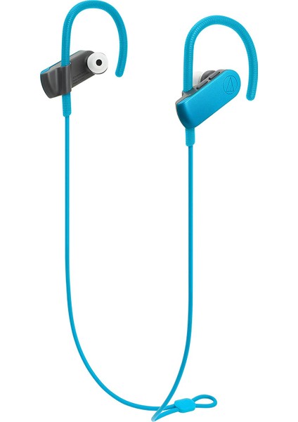Audio Technica SPORT50BT Bluetooth Suya Dayanıklı Spor Kulaklık-Mavi
