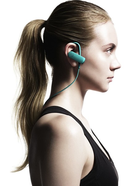 Audio Technica SPORT50BT Bluetooth Suya Dayanıklı Spor Kulaklık-Mavi