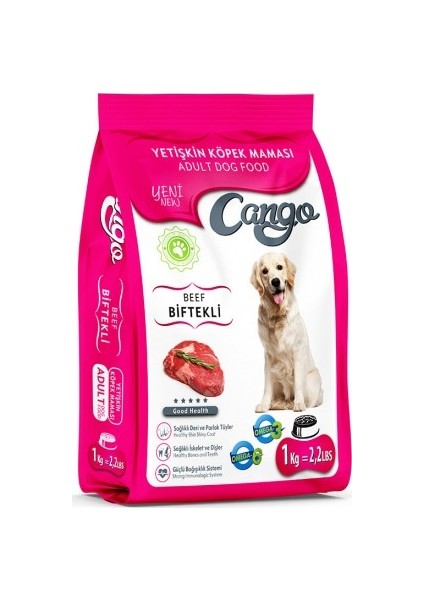 Yetişkin Köpek Maması Biftekli 1 kg