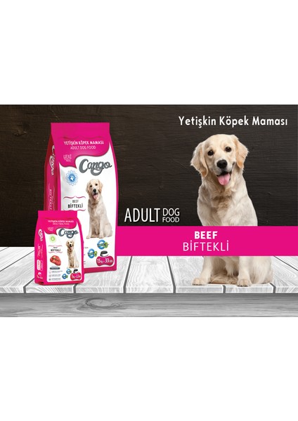 Yetişkin Köpek Maması Biftekli 1 kg