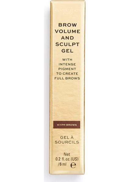 Kas Jelı 6 ml Vol&sculp Warm Brown