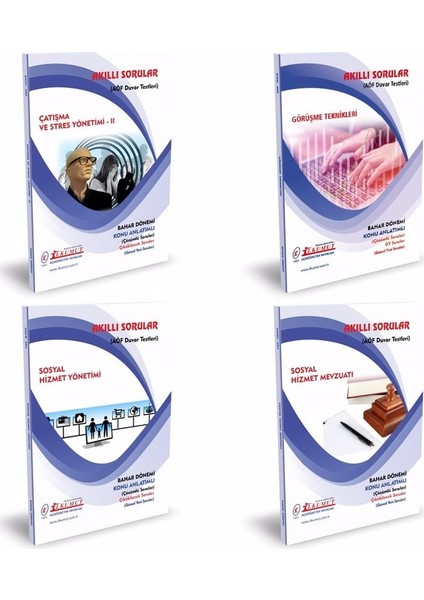 Sosyal Hizmetler 2. Sınıf 4. Yarıyıl Konu Anlatımlı Soru Bankası Modüller SetBahar