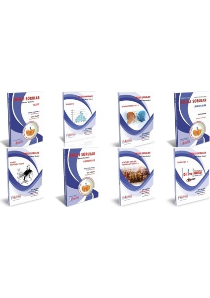 AÖF Sosyoloji 2. Sınıf 3. Dönem Tüm Dersler Set (Güz)