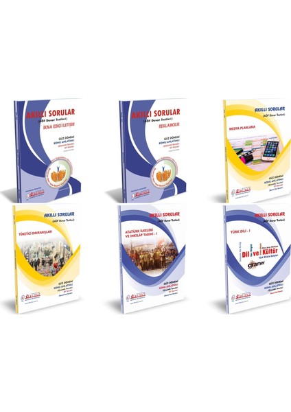 AÖF Marka İletişimi 2. Sınıf 3. Dönem Modüller Set (Güz)