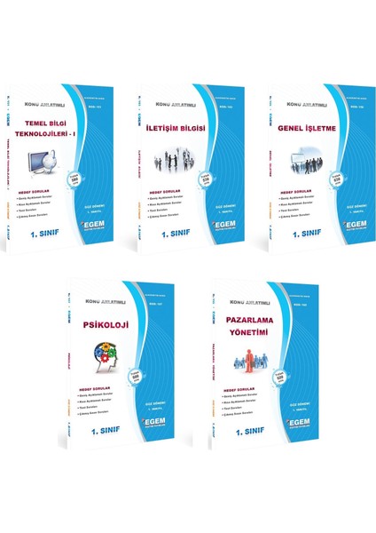 AÖF Halkla İlişkiler ve Tanıtım 1. Sınıf 1. Dönem (Güz)