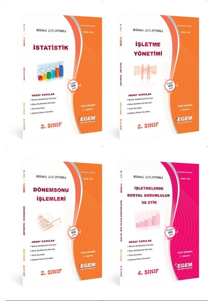 AÖF İşletme 2. Sınıf 3. Dönem (Güz)