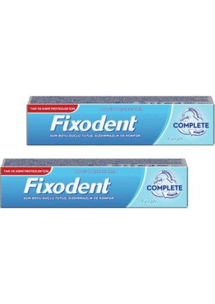 Fıxodent Complate Fresh 47 gr 2'li
