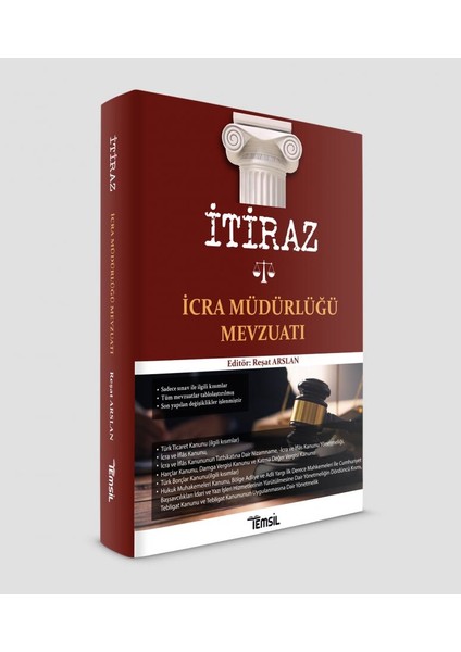 İtiraz İcra Müdürlüğü Mevzuatı - Reşat Arslan