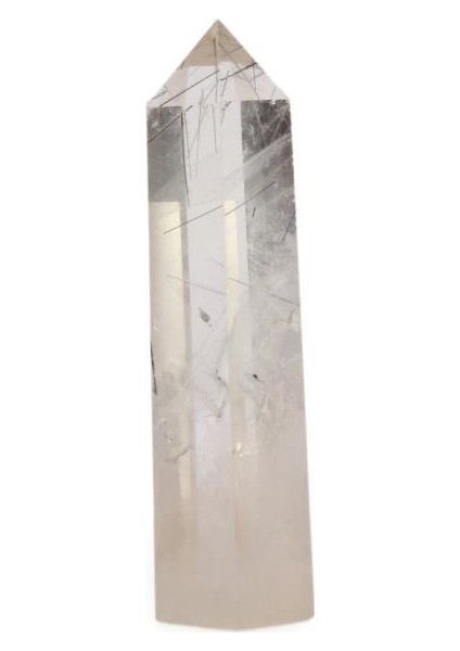 Rutill Kuvars Doğal Taş Obelisk (Kalem) Parça