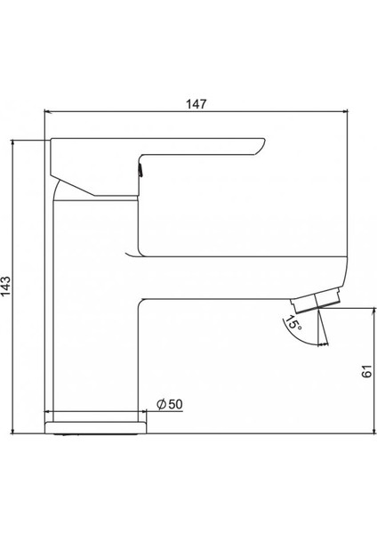 Legna Plus Lavabo Bataryası Krom N3014602