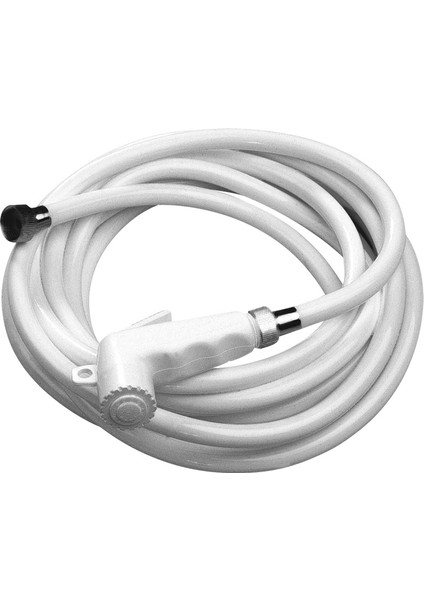 Shower Head, W/hose 3m, White
