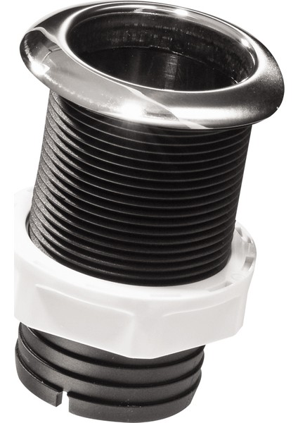 Thru-Hull W/ınox Flange 3/4",w/hosebarb Ø19MM, L.82MM