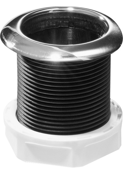 Thru-Hull W/ınox Flange, Threaded 1 ½", L.62MM