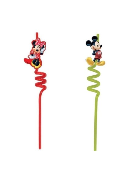 Mickey Mouse Lisanslı Pipet - 1 Paket(2 Adet) modelleri