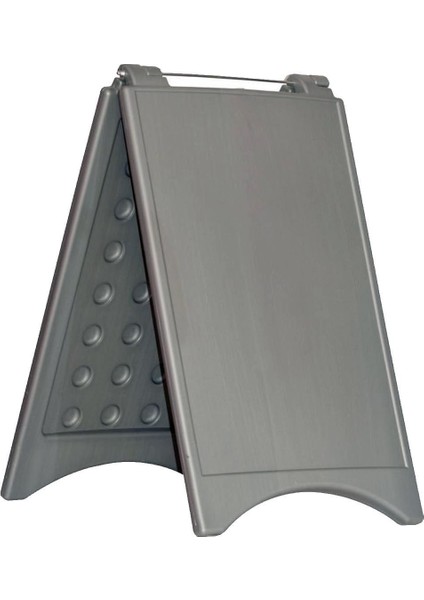 51X74CM Duba Reklam Park Dubası Çift Taraflı Gri Duba A Duba