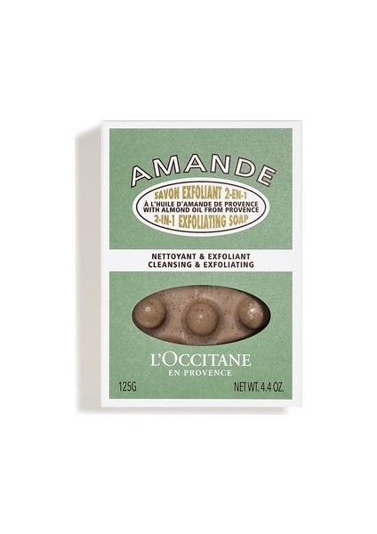 En Provence Almond Scrubbing Soap - Badem Peeling & Sabun 125 gr