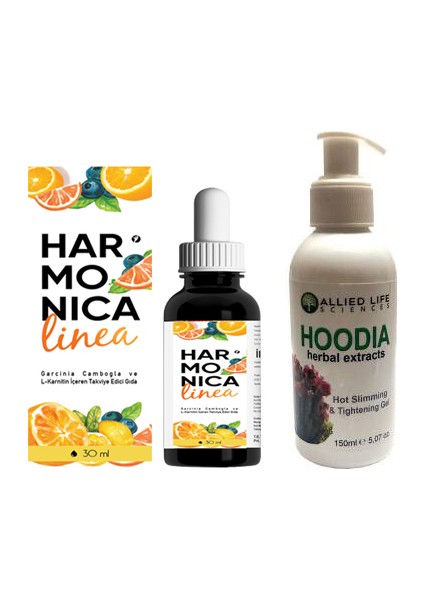 Linea 30ML Damla 1 Adet + Hoodia Slimming & Firming Gel 150ML Hoodia Kaktüsü Mucizesi 1 Ad