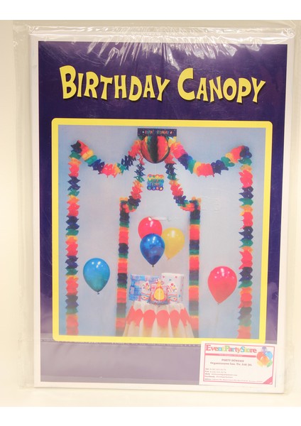 Kağıt Süs Seti Happy Birthday Renkli