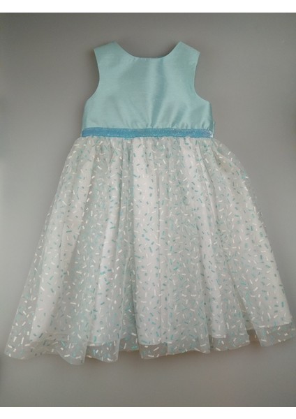 Elbise Marmellata Turkuaz Tüllü Simli fırsatları
