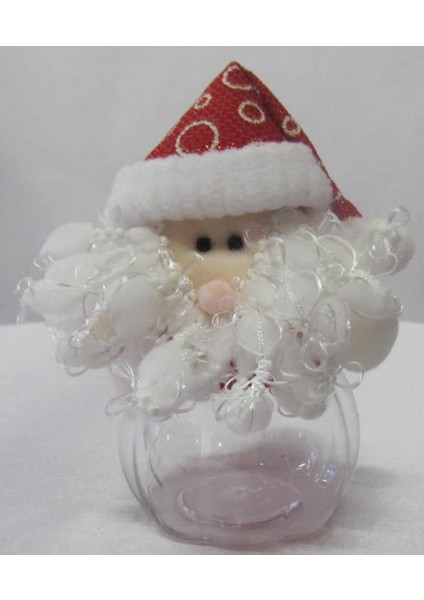 Yılbaşı Şişe Noel Baba Sakallı 6cm x 6cm fiyatları
