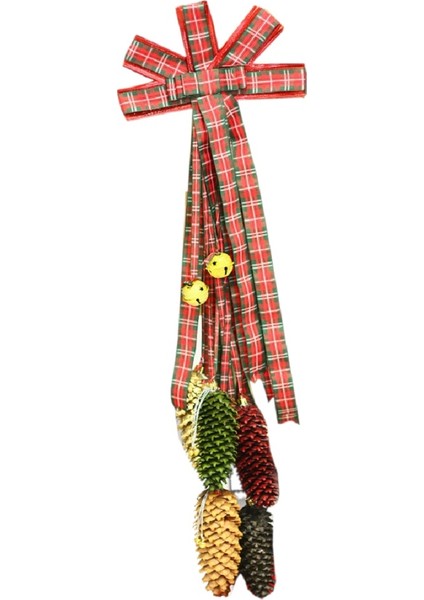 Yılbaşı Fiyonk Altı Kozalaklı Dekor Süs