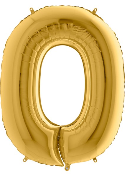Rakam Folyo Balon 40" Altın -0-