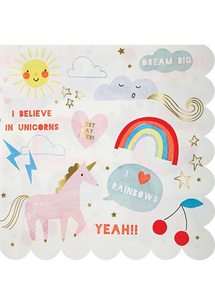 Unicorn Peçete (L)