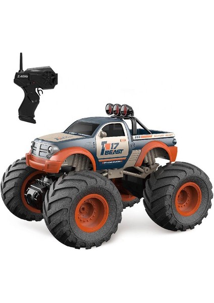 Uzaktan Kumandalı Şarjlı Monster Truck Jeep Canavar Kamyon Araba 1:18 Ölçek