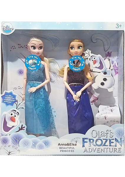 Elsa ve Anna Şarkı Söyleyen 2'li Oyuncak Bebek fiyatları