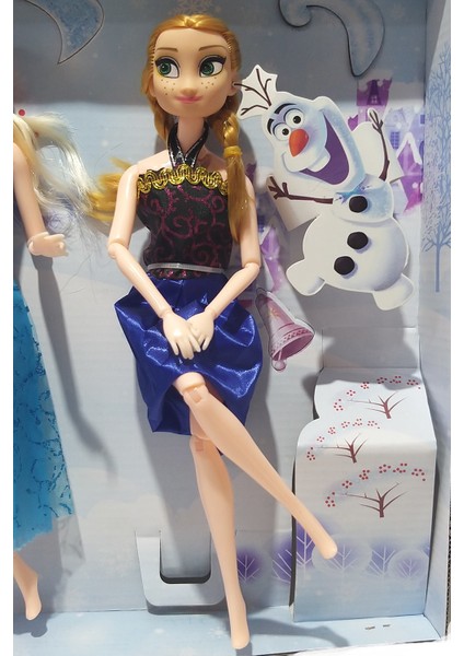 Elsa ve Anna Şarkı Söyleyen 2'li Oyuncak Bebek modelleri