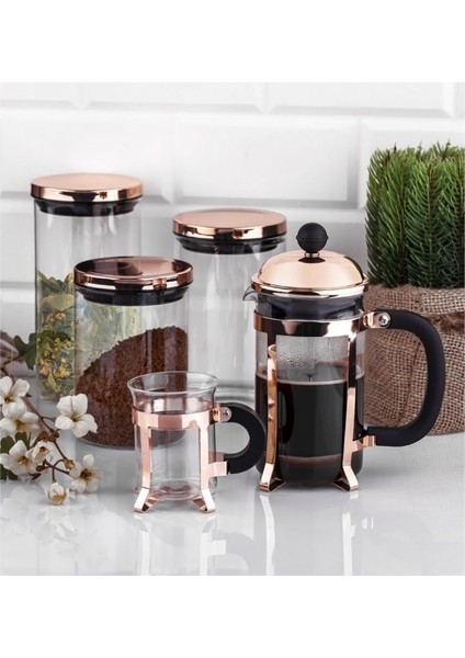 Aloha 5 Parça French Press Seti