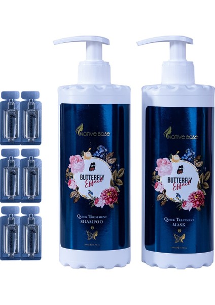 Quick Treatment Şok Keratin Bakım Set Butterfly Effect NTB19-QT