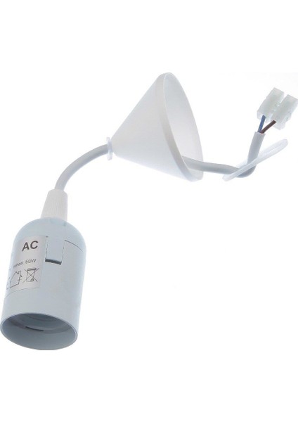 Tekiş Sarkıt E-27 Duy Klemensli Beyaz