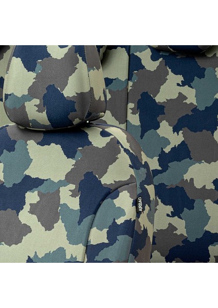 Renault Megane 2 2004-2009 Özel Üretim Koltuk Kılıfı Safari Design Alpler modelleri