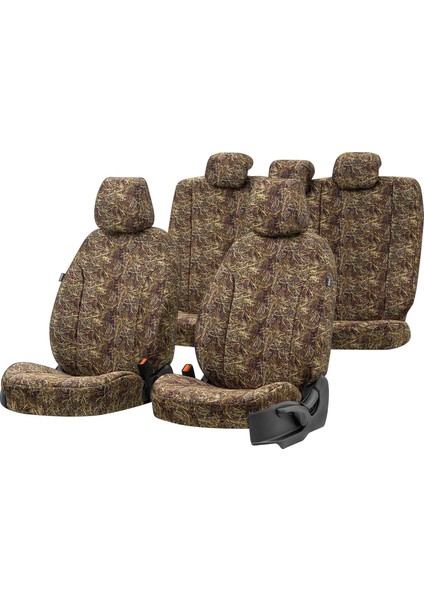 Toyota Verso 2002-2009 5 2 (7 Kişi) Özel Üretim Koltuk Kılıfı Safari Design Thar