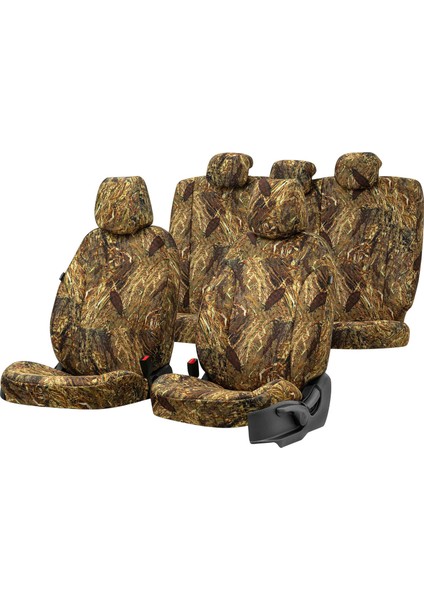 V.w. Caddy 2004-2011 Özel Üretim Koltuk Kılıfı Safari Design Kalahari