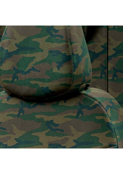 V.w. Caddy 2015-Sonrası Özel Üretim Koltuk Kılıfı Safari Design Montblanc