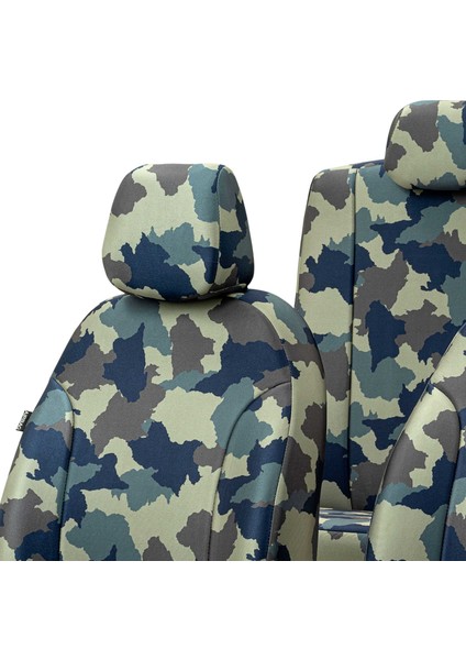 V.w. Polo 2017-Sonrası Özel Üretim Koltuk Kılıfı Safari Design Alpler