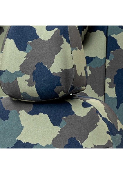 V.w. Polo 2017-Sonrası Özel Üretim Koltuk Kılıfı Safari Design Alpler