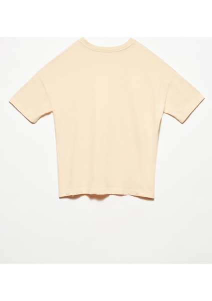 3683 Basic T-Shirt-Bej fiyatları