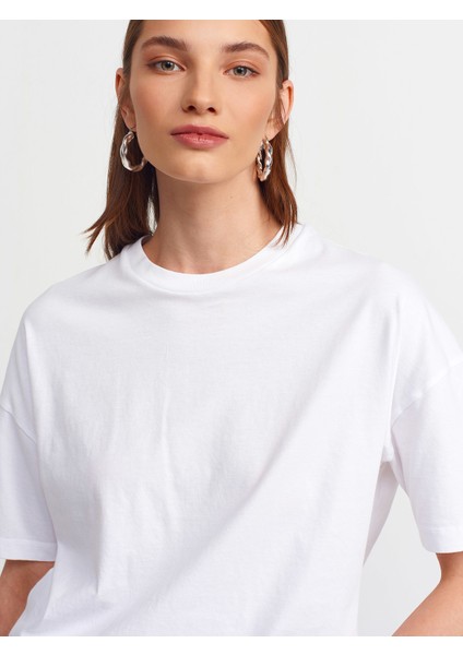 3683 Basic T-Shirt-Beyaz fırsatları