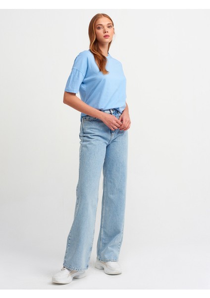 3683 Basic T-Shirt-Mavi