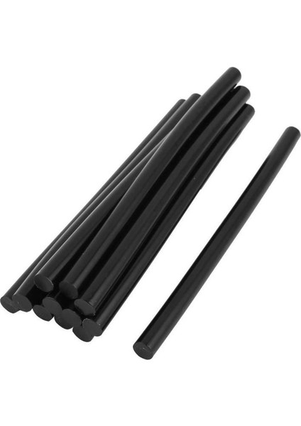 10 Adet, Siyah Silikon, Kalın, Sıcak Mum Silikon, 11 Mm, 1.kalite