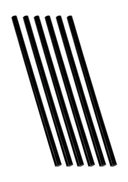 10 Adet, Siyah Silikon, Kalın, Sıcak Mum Silikon, 11 Mm, 1.kalite