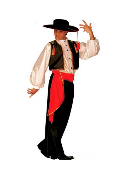 Ispanyol Flamenko Yetişkin Kostümü