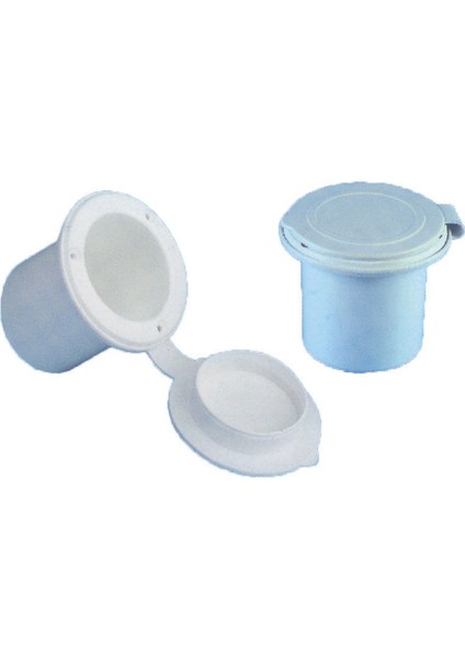 Case For Shower Head, Round, W/lid, Ø66MM, White Duş Yuvası